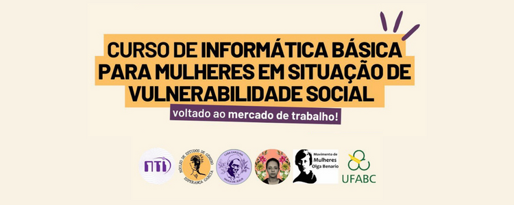 UFABC promove curso de Informática Básica para mulheres em vulnerabilidade social
