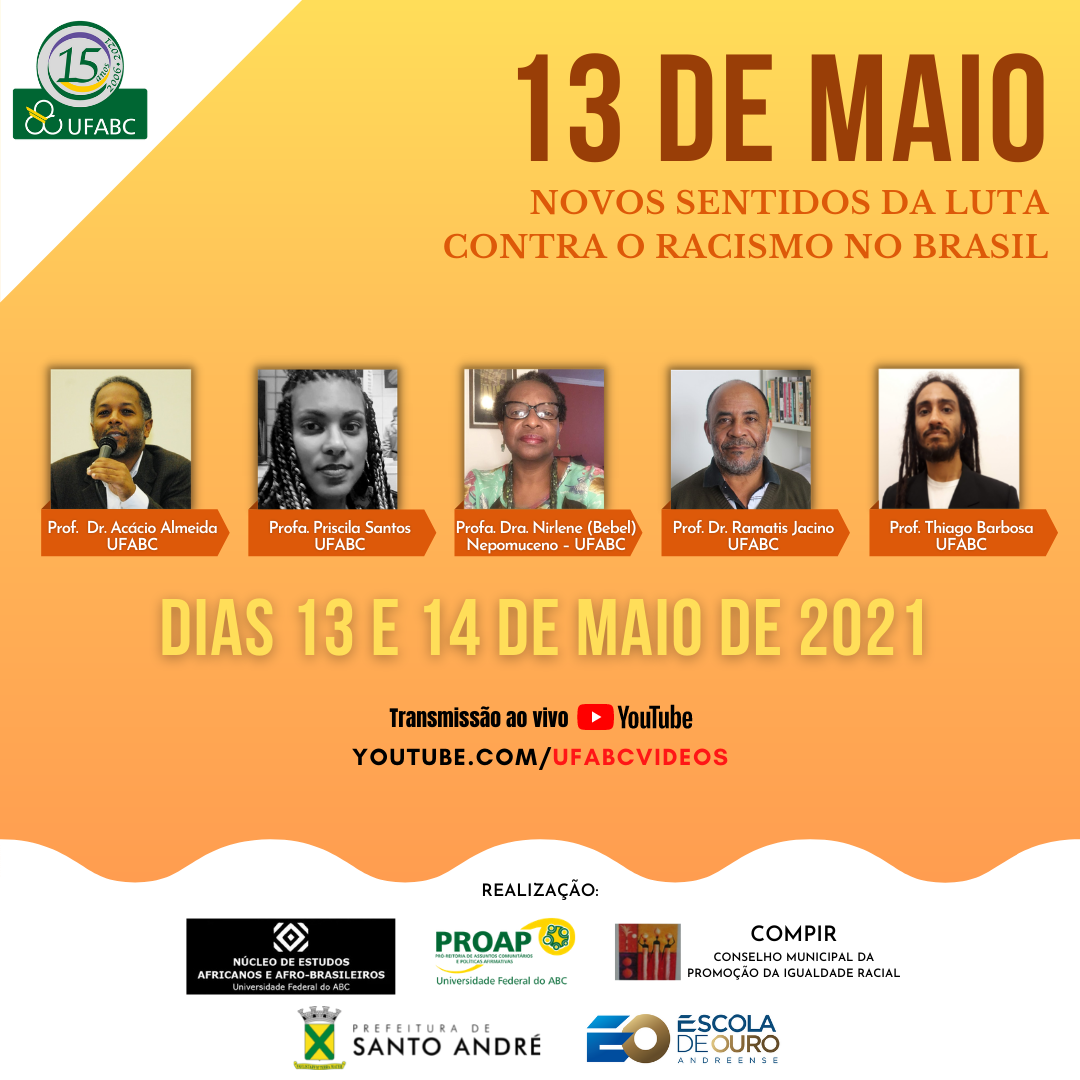 13 de maio, novos sentidos da luta contra o racismo no Brasil